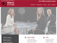 Tablet Screenshot of cherrysystems.com